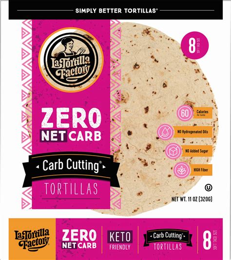 are la tortilla factory low carb tortillas keto